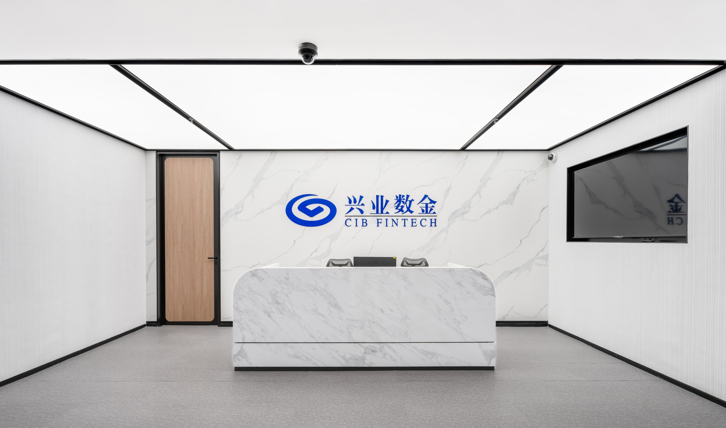 兴业银行上海办公空间摄影