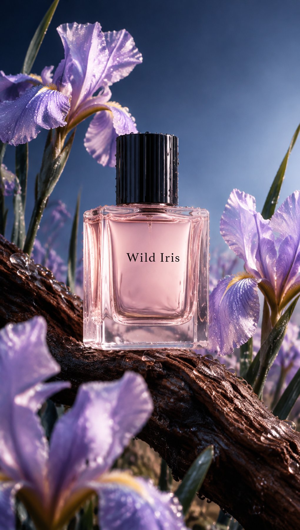 Wild Iris 香水海报